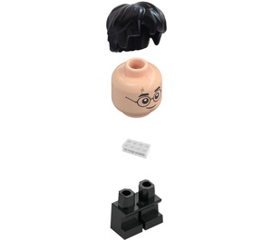 LEGO Harry Potter with Scarf Minifigure