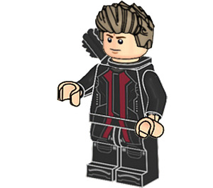 LEGO Hawkeye with Dark Red and Quiver Minifigure