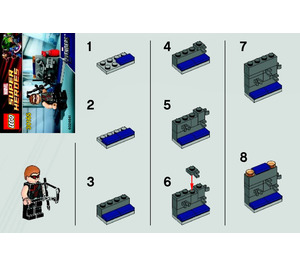 LEGO Hawkeye with equipment Set 30165 Instructions