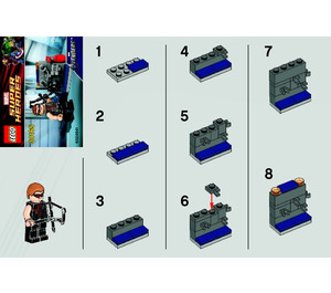 레고 Hawkeye with equipment 30165 지침
