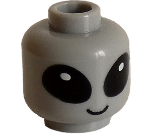 LEGO Head with Alien Face (Safety Stud) (3274)