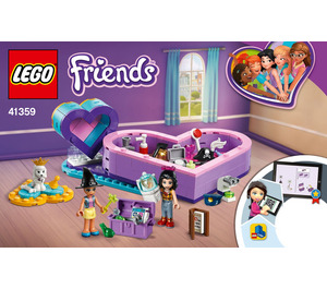 LEGO Herz Box Friendship Pack 41359 Instructions