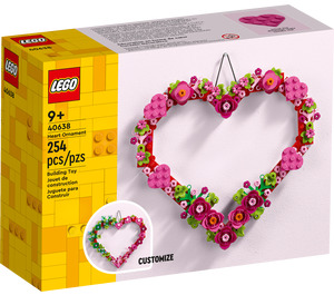LEGO Heart Ornament Set 40638 Packaging