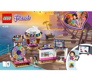 LEGO Heartlake City Amusement Pier 41375 Instruktioner