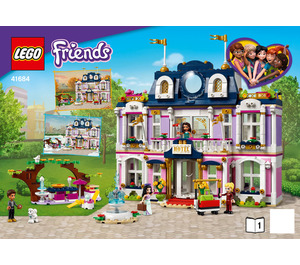 LEGO Heartlake City Grand Hotel Set 41684 Instructions