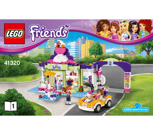 LEGO Heartlake Frozen Yogurt Shop 41320 Anweisungen