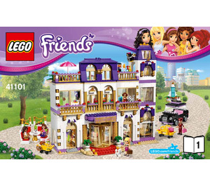 LEGO Heartlake Grand Hotel Set 41101 Instructions