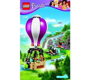 LEGO Heartlake Hot Air Balloon Set 41097 Instructions