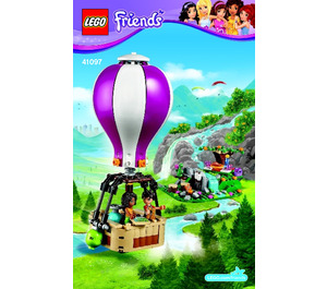 LEGO Heartlake Hot Air Balloon 41097 Anleitungen