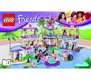 LEGO Heartlake Shopping Mall Set 41058 Instructions