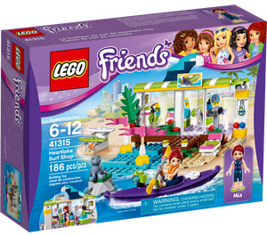 LEGO Heartlake Surf Shop Set 41315 Packaging