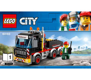 LEGO Heavy Cargo Transport Set 60183 Instructions