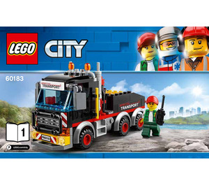 LEGO Heavy Cargo Transport 60183 Ohjeet