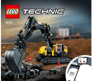 LEGO Heavy Duty Excavator 42121 Byggeinstruksjoner