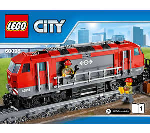 LEGO Heavy-Haul Train 60098 Instrukce