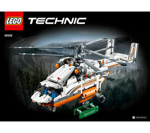 LEGO Heavy Lift Helicopter 42052 Instructions