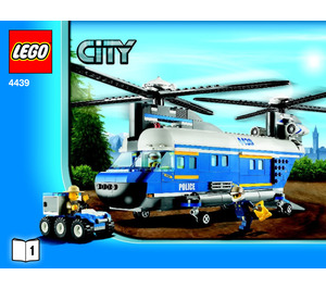 LEGO Heavy-Lift Helicopter 4439 Instructions