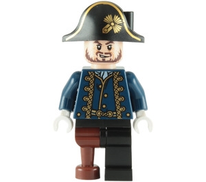 LEGO Hector Barbossa Minifigure with Pegleg