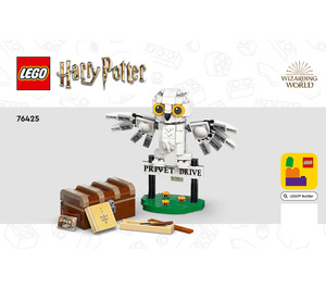 LEGO Hedwig at 4 Privet Drive Set 76425 Instructions