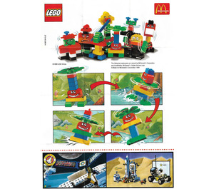LEGO Heli-Monster Set 2719 Instructions
