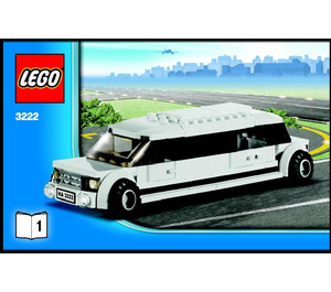 LEGO Helicopter and Limousine Set 3222 Instructions