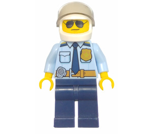 LEGO Helikopter Politimand Minifigur