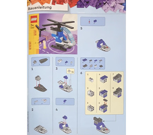 LEGO Helicopter Set 11961 Instructions