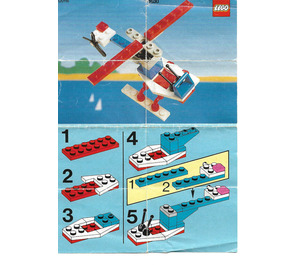 LEGO Helicopter Set 1630 Instructions
