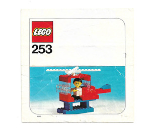 LEGO Helicopter Set 253-2 Instructions
