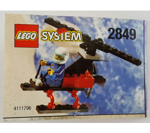LEGO Helicopter Set 2849 Instructions