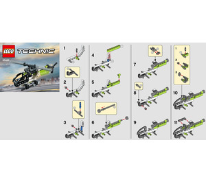 LEGO Helicopter Set 30465 Instructions