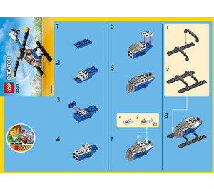 LEGO Helicopter Set 30471 Instructions