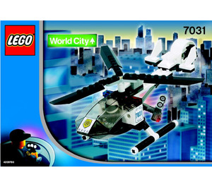 LEGO Helicopter Set 7031 Instructions