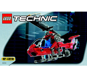 LEGO Helicopter Set 8429 Instructions
