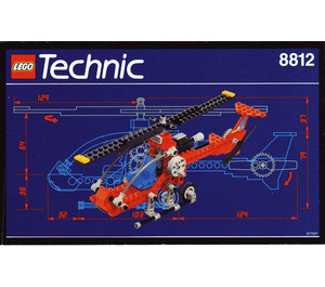 LEGO Helicopter Set 8812 Instructions