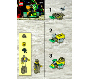 LEGO Helicopter Transport Set 1276 Instructions