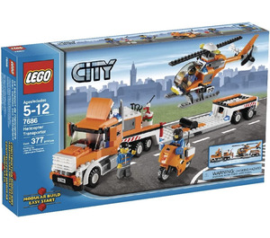 LEGO Helicopter Transporter Set 7686 Packaging
