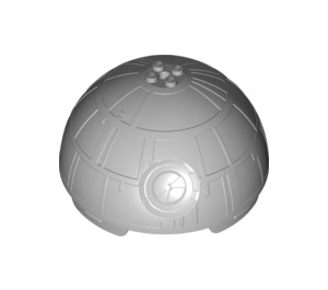 LEGO Hemisphere 11 x 11 with Studs on Top and Death Star Indentation (Upper Half) (98114)