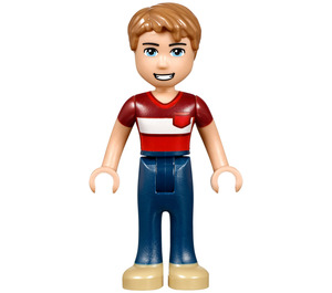 LEGO Henry avec Rouge et Blanc Striped Chemise Minifigurine