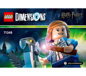 LEGO Hermione Granger Fun Pack Set 71348 Instructions