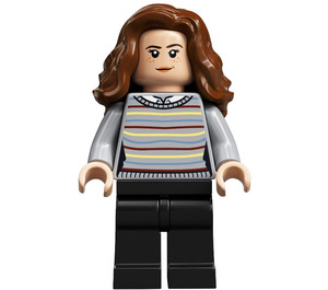 LEGO Hermione Granger Striped Sweater en Zwart Poten minifiguur