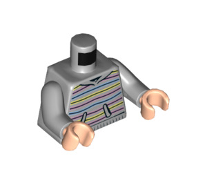 LEGO Hermione Granger (Striped Sweater) Minifig Torso (973 / 76382)