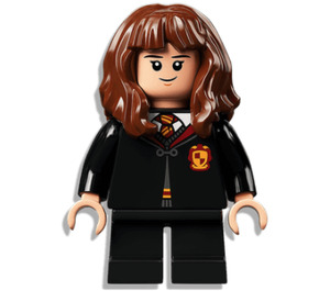 LEGO Hermione Granger con Negro Gryffindor Sudadera y Negro Pantalones Minifigura