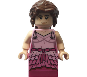 LEGO Hermione Granger with Bright Pink Dress Minifigure