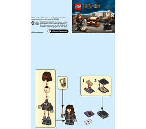 LEGO Hermione's Study Desk Set 30392 Instructions