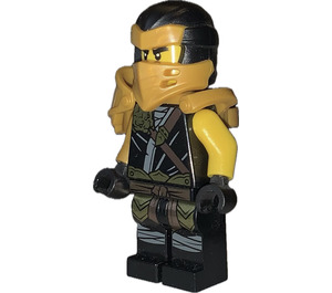 LEGO Hero Cole met Klem op Terug Minifiguur