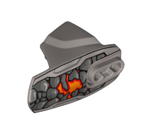 LEGO Hero Factory Armor avec Douille à rotule Taille 5 avec Rocks (13310 / 90639)