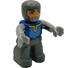 LEGO Hero Knight mit medium stone Grau Arme und Hände Duplo Abbildung