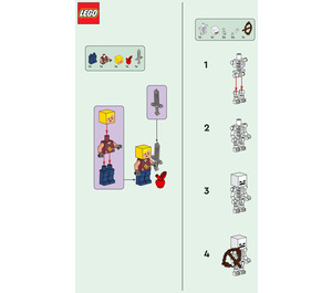 LEGO Hero with Skeleton 662409 Instruktioner