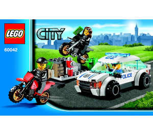 LEGO High Speed Police Chase Set 60042 Instructions